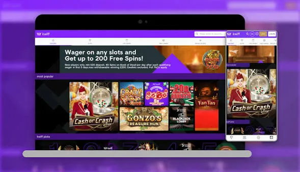 Kwiff Casino App Screenshot